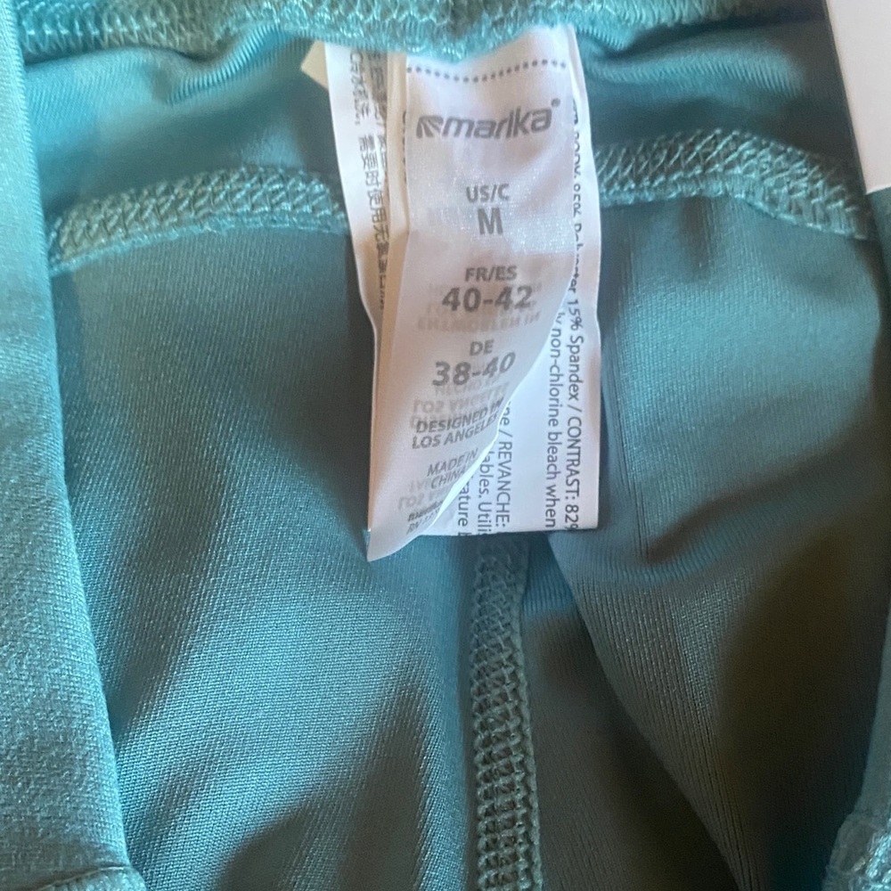 Marika Teal Athletic Leggings med - Picture 9 of 10